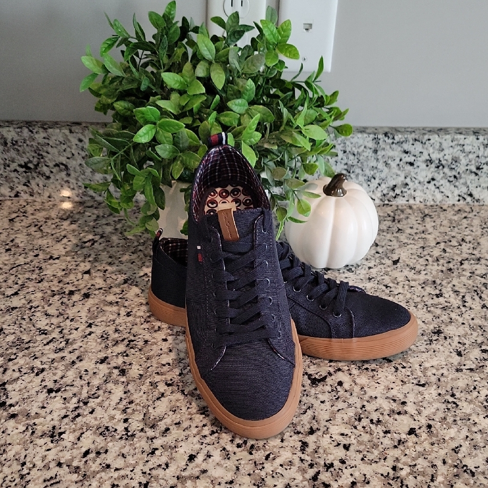 Ben Sherman Men's Casual Navy Sneakers